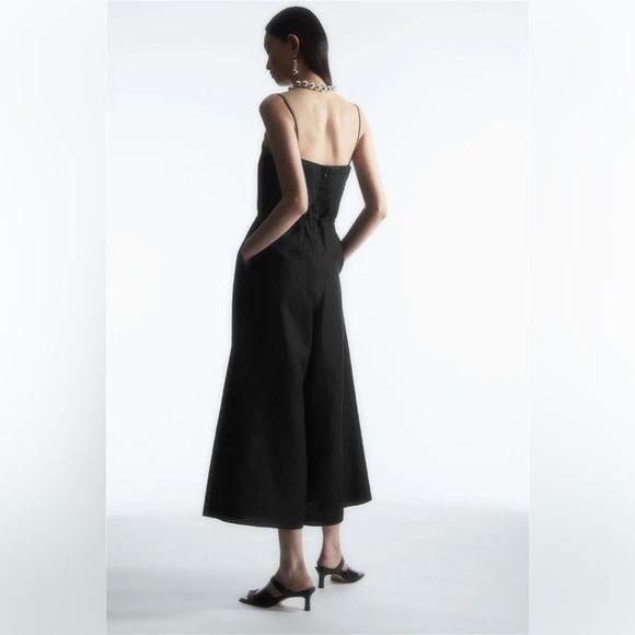 COS LINEN-BLEND WIDE-LEG JUMPSUIT BRAND NEW WITH TAGS - Picture 2 of 5
